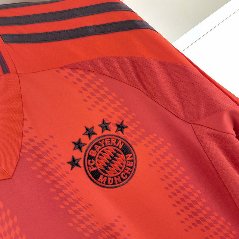 Camisa Bayern de Munique I 24/25 Adidas - Vermelho