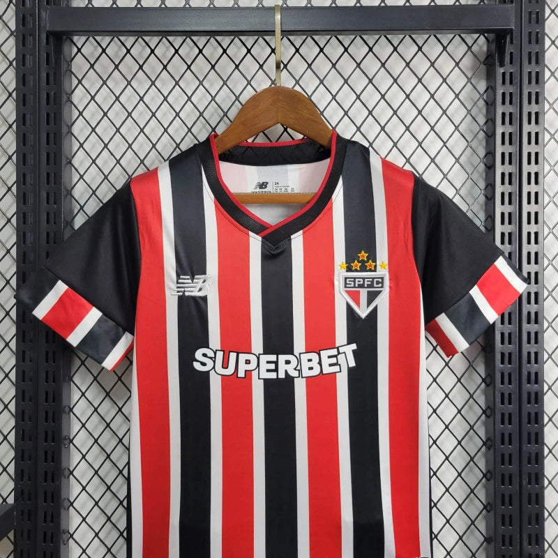 Kit Infantil São Paulo 2024 New Balance - Tricolor