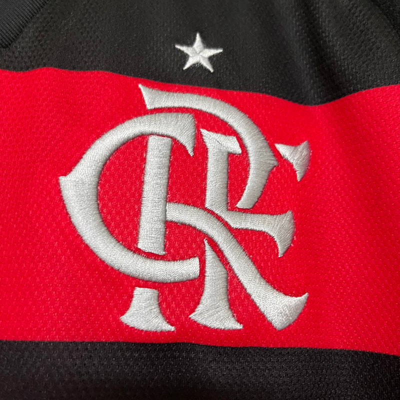 Camisa Flamengo I 2024 Adidas - Rubro Negro