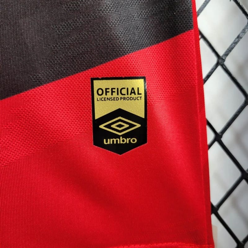 Camisa Athletico Paranaense Feminina  2024 Umbro - Rubro Negro