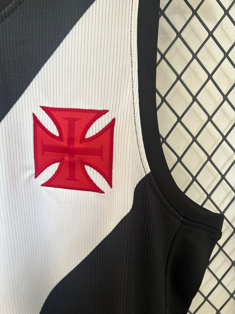 Camisa Vasco Regata 2024 Kappa - Preta