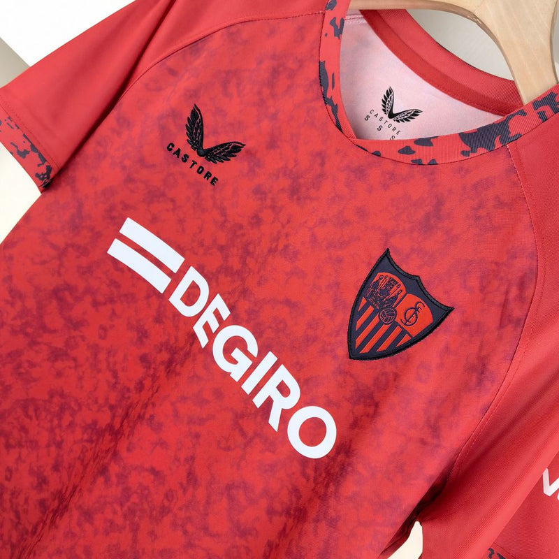 Camisa Sevilla 24/25 Castore - Vermelho