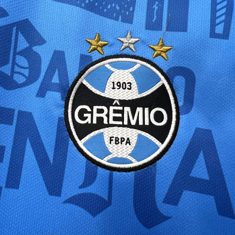 Camisa Grêmio especial de collab com Killa Villa 23/24 Umbro - Azul