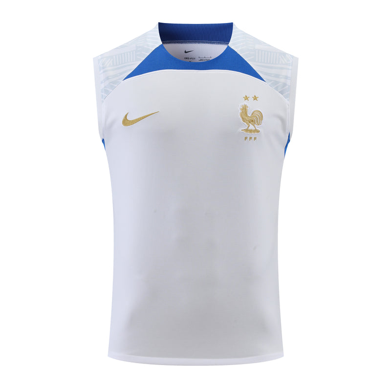 Kit Treino França 2023 Nike - Branco