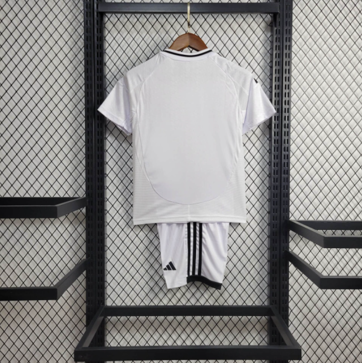 Kit Infantil Real Madrid 24/25 Adidas - Branco