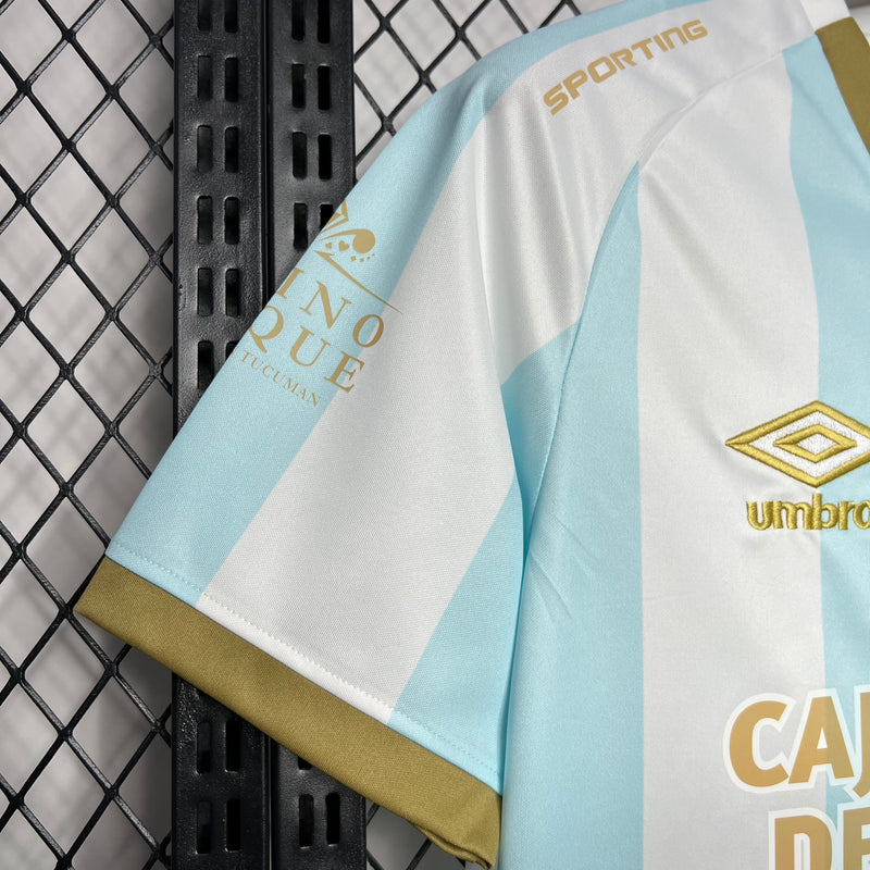 Camisa Atlético Tucumán 24/25 Umbro - Branca e Azul