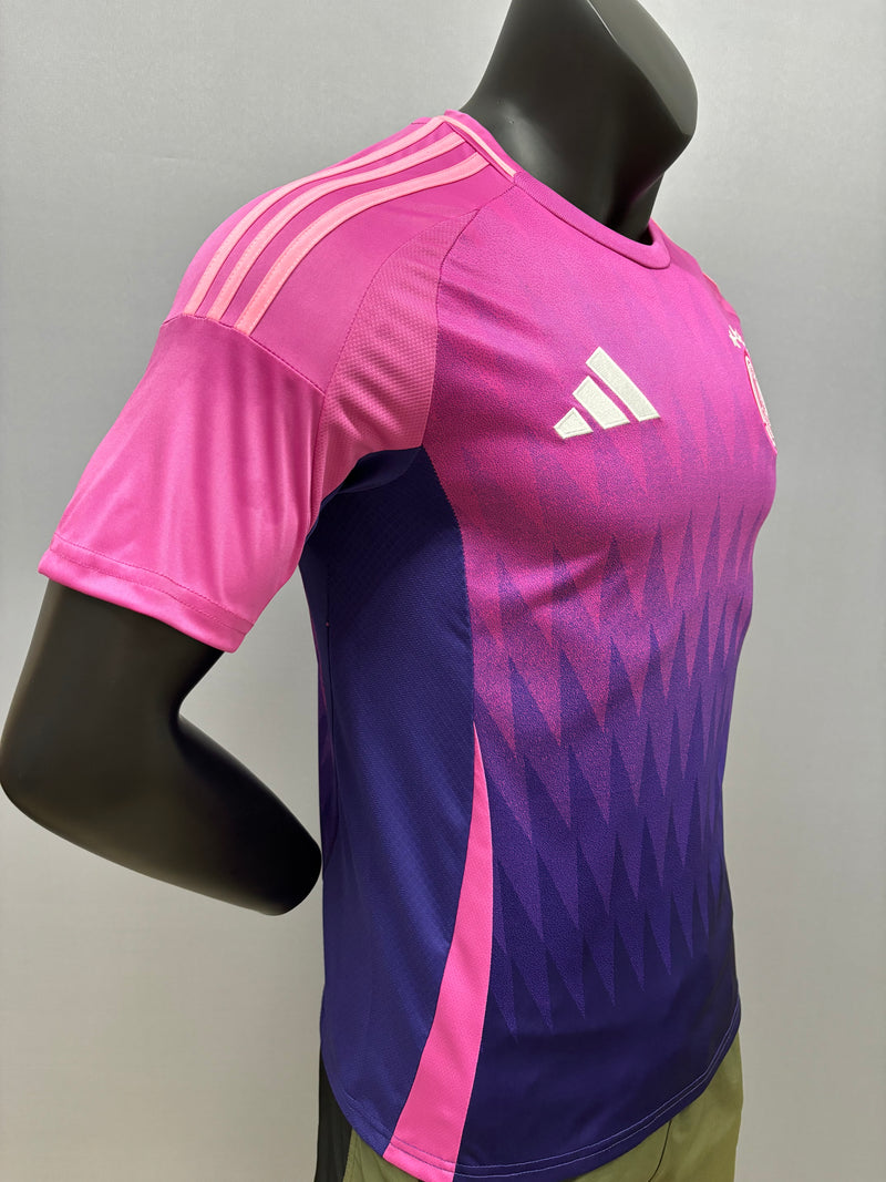 Camisa Seleção Alemanha II 2024 Adidas - Rosa