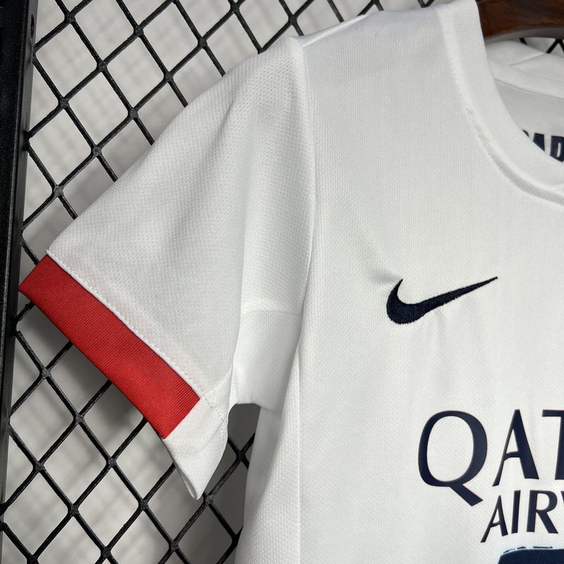 Kit Infantil PSG 24/25 Nike - Branco