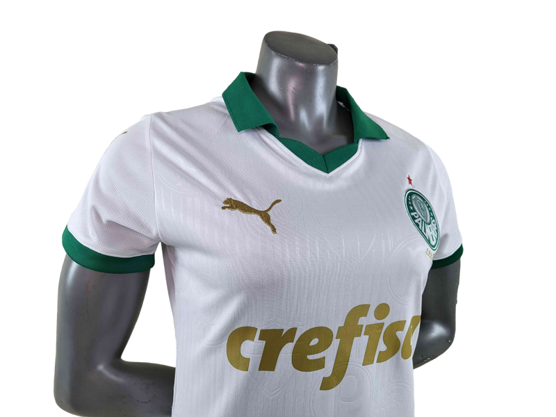 Camisa Feminina Palmeiras 2024 Puma - Branca