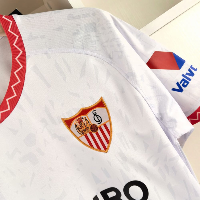 Camisa Sevilla I 24/25 Castore - Branco