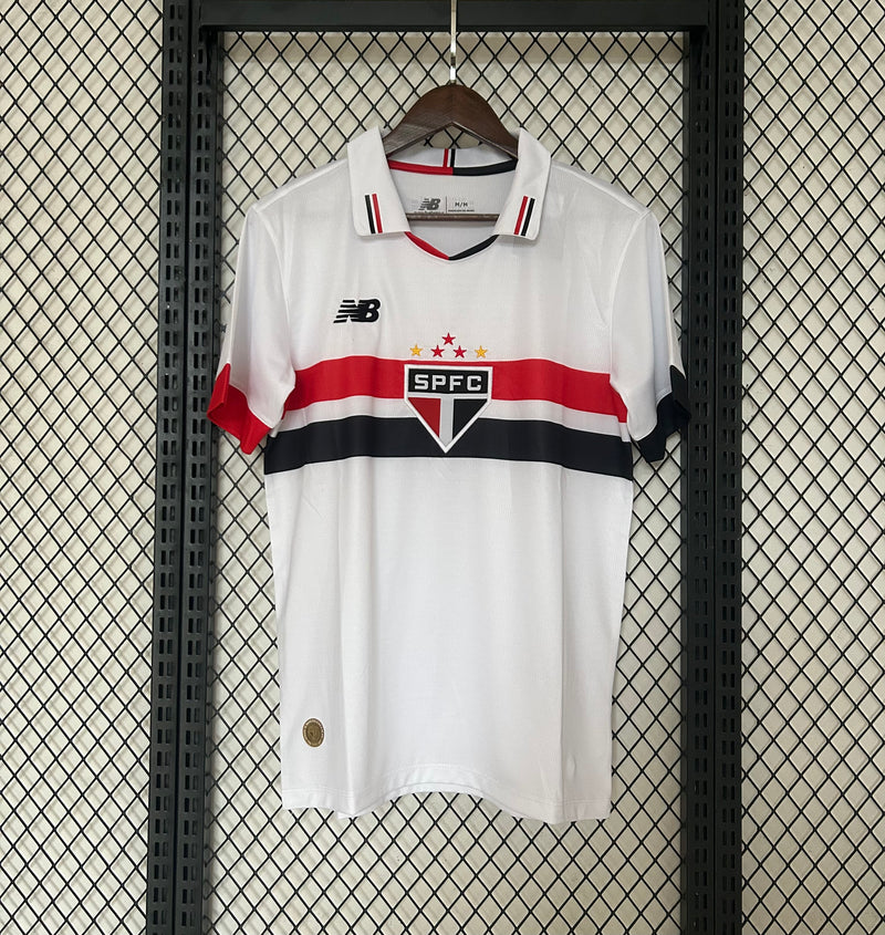 Camisa São Paulo I 2024 New Balance - Branco