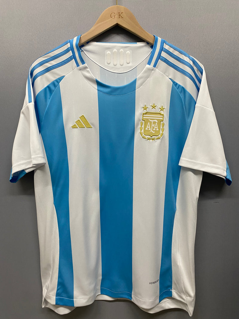 Camisa Seleção Argentina 2024 Adidas - Azul e branca