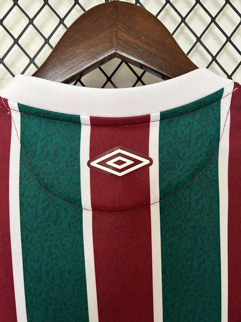 Camisa Fluminense 2024 Umbro - Vinho e Verde