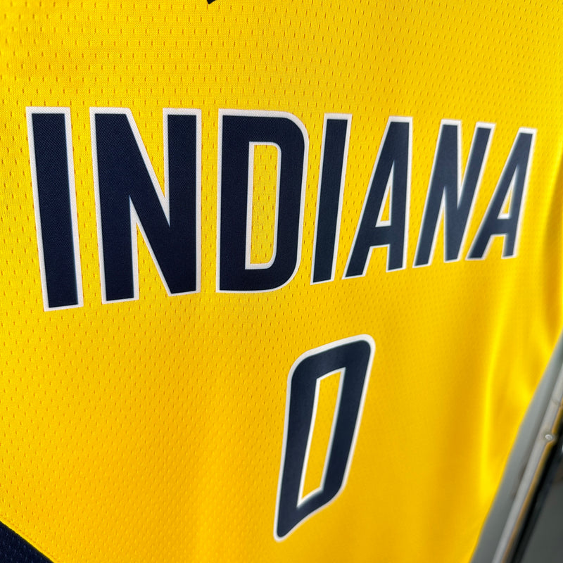 Regata Indiana Pacers Masculina 2024 - Amarelo