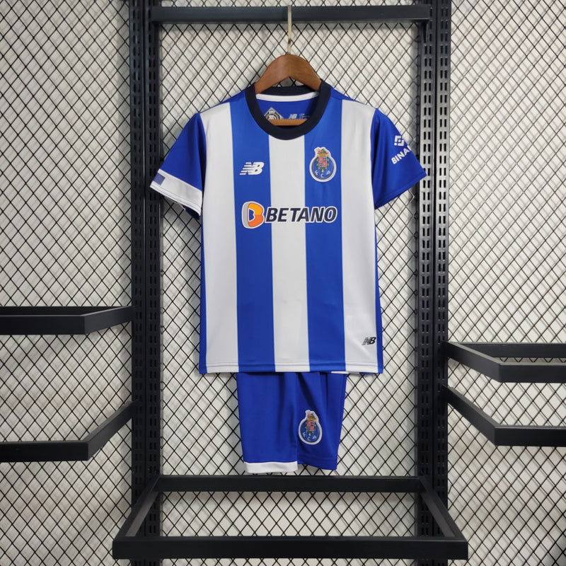 Kit Infantil Porto I 23/24 New Balance - Azul