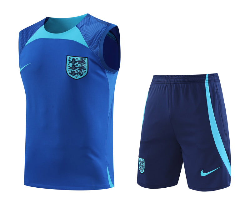 Kit Treino Inglaterra 2023 Nike - Azul