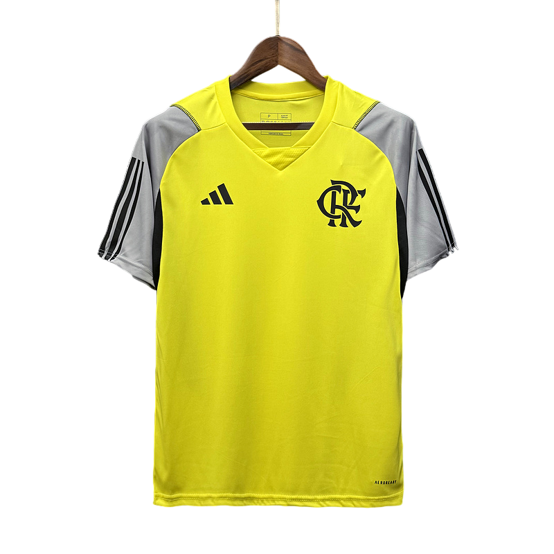 Camisa de Treino Flamengo 2024 Adidas - Amarela