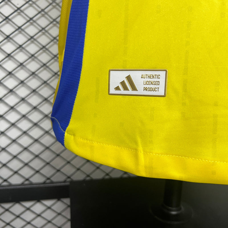 Camisa Al Nassr 24/25 Masculino Jogador Adidas - Amarela