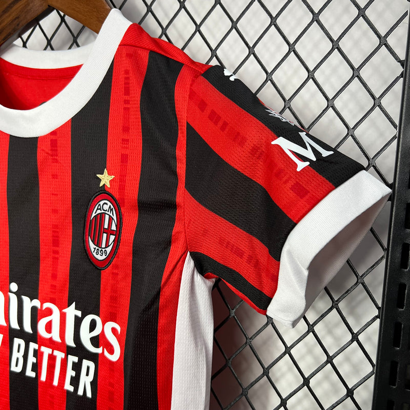 Kit Infantil Milan 24/25 Puma - Rubro Negro