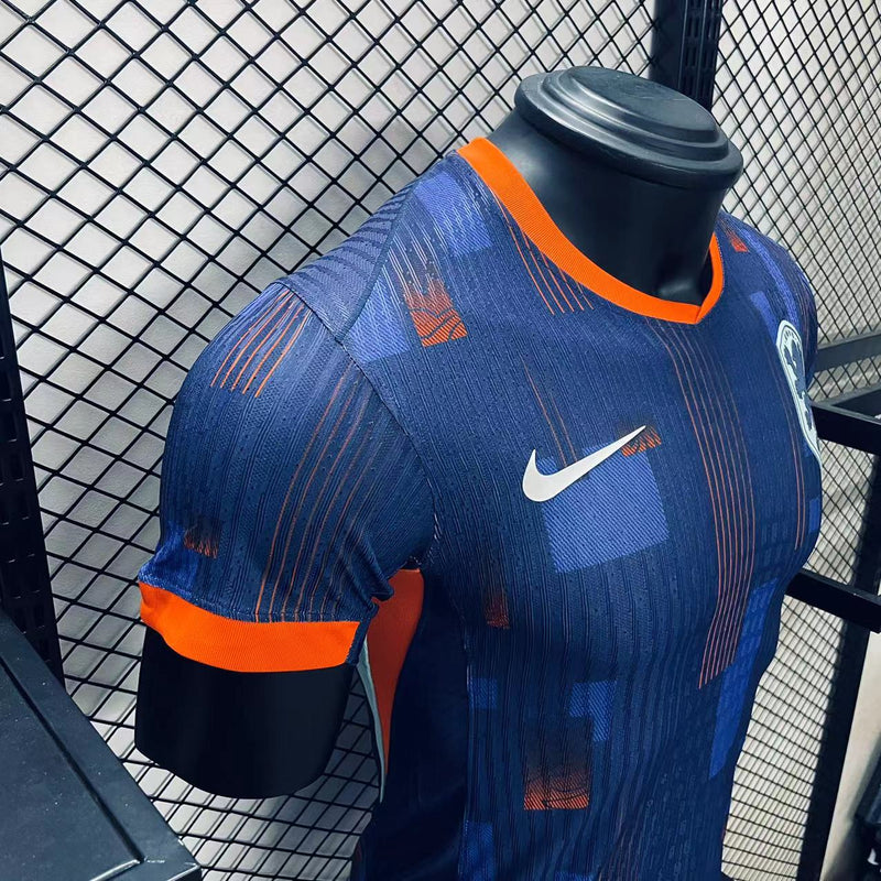 Camisa Holanda 2024 - Azul - Nike - Masculino Jogador