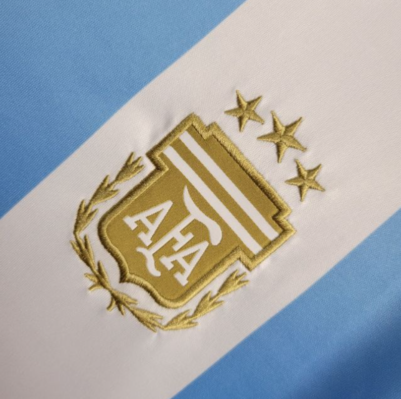 Camisa Seleção Argentina Feminina 2024 Adidas - Azul e branca