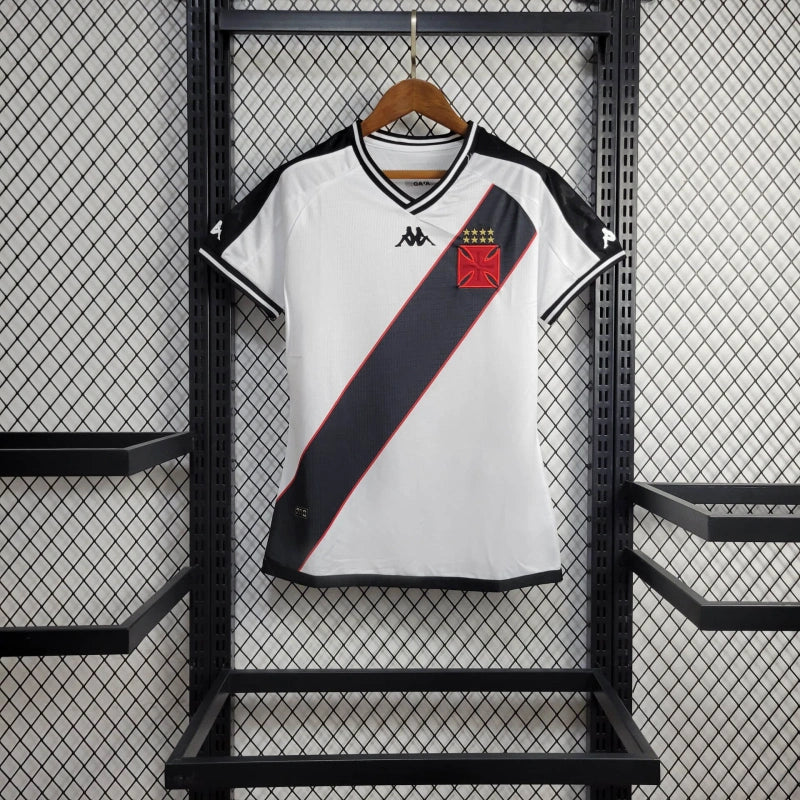 Camisa Vasco Feminina 2024 Kappa - Branca