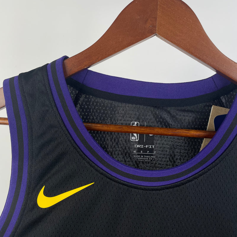 Regata Los Angeles Lakers City 2024 Masculina - Preto