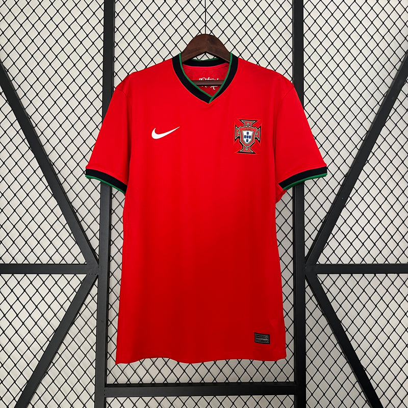 Camisa Seleção Portugal I 2024 Nike - Vermelho