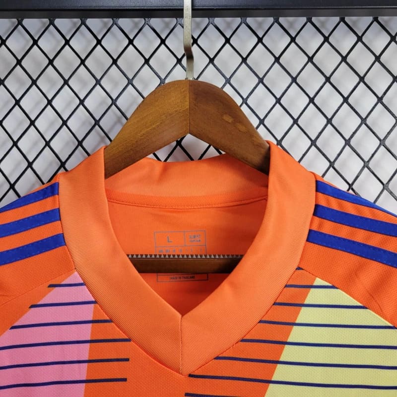 Camisa Seleção Itália Goleiro 2024 Adidas - Laranja