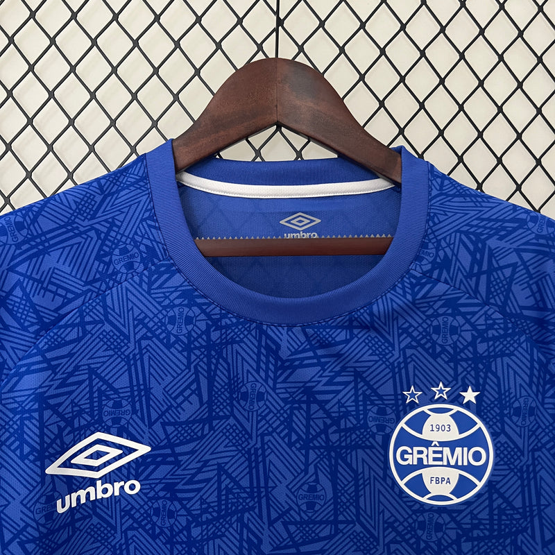 Camisa Grêmio Goleiro 2024 Umbro - Azul