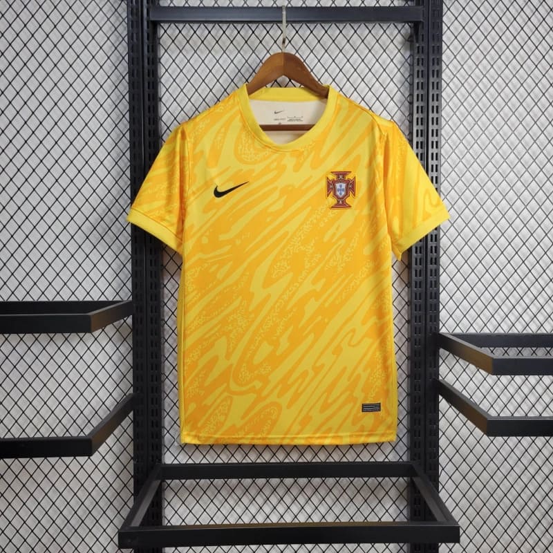 Camisa Seleção Portugal Goleiro 2024 Adidas - Amarela