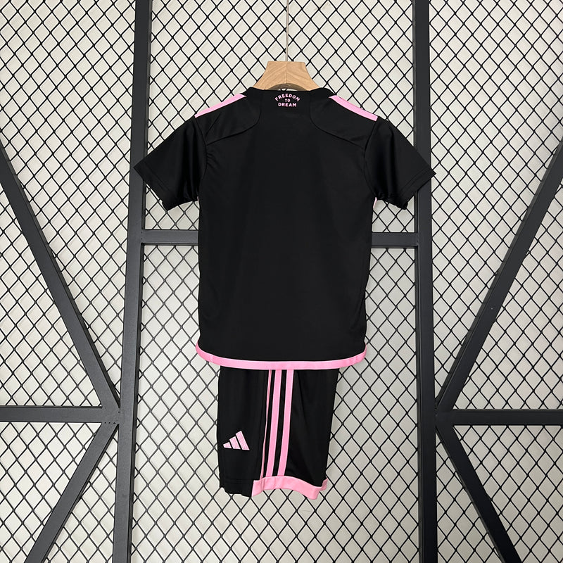 Kit Infantil Inter Miami 2024 Adidas - Preto