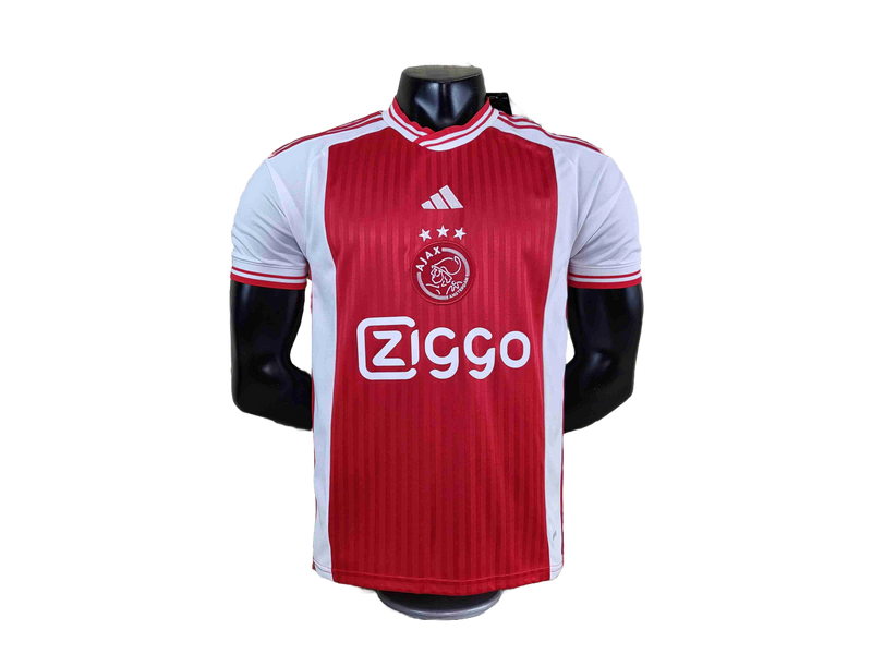 Camisa Ajax I 23/24 Adidas - Branco e Vermelho