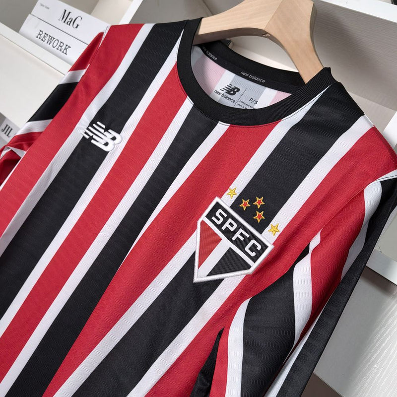 Camisa São Paulo Manga longa 2024 New Balance - Tricolor