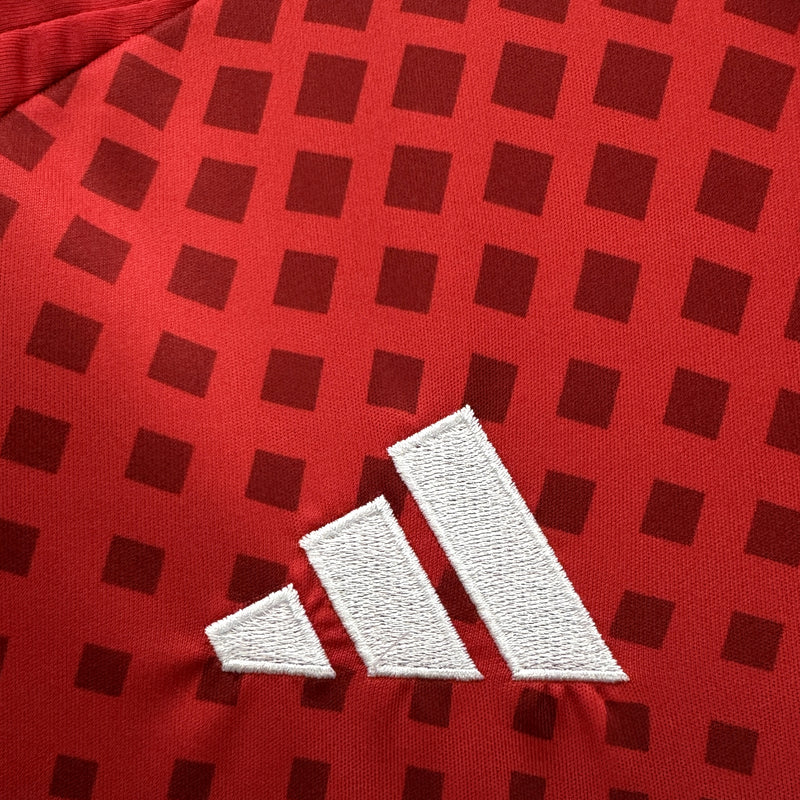 Camisa Seleção Chile I 2024 Adidas - Vermelho