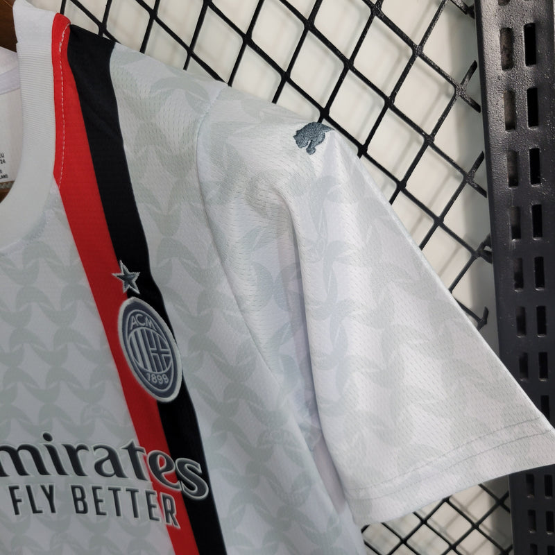 Kit Infantil AC Milan II 23/24 Puma - Branco