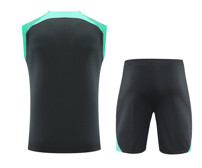 Kit Treino Barcelona 2023/24 Nike - Verde