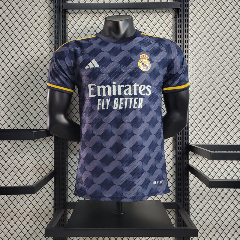 Camisa Real Madrid II 23/24 - Roxo - Adidas - Jogador