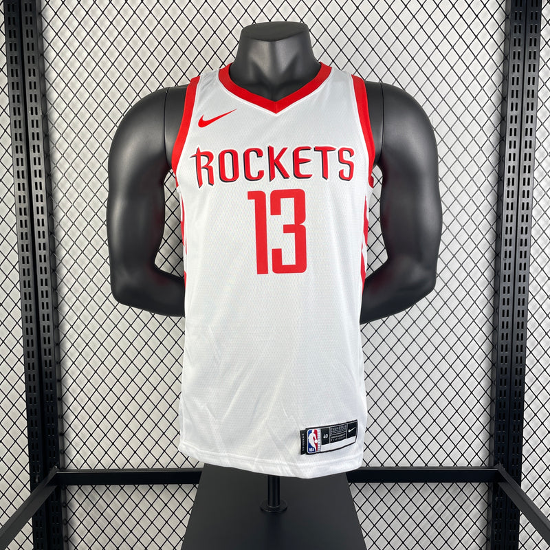 Regata Houston Rockets 2019 Masculina - Branca