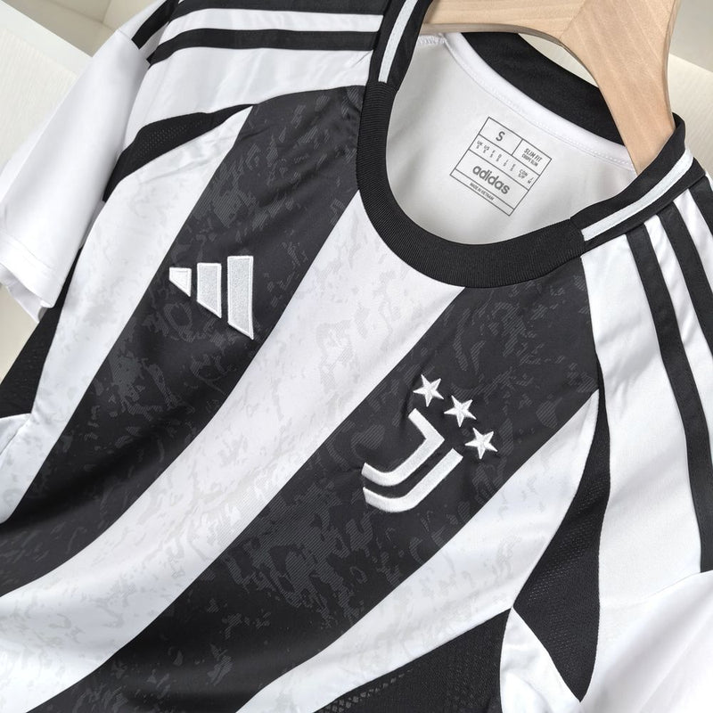 Camisa Juventus 24/25 Adidas - Branca e Preto