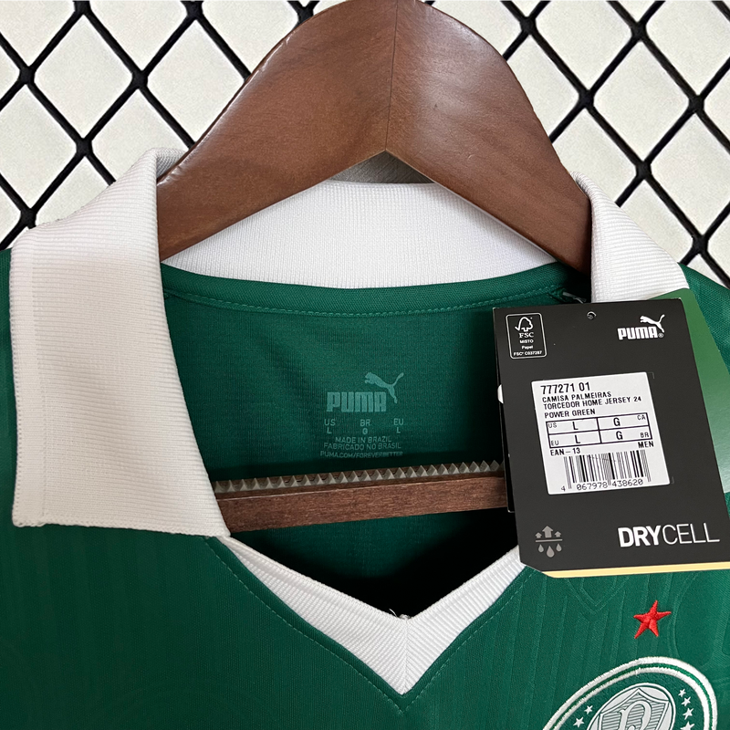 Camisa Palmeiras I [Patch Brasileirão/Avanti] 2024 Puma - Verde