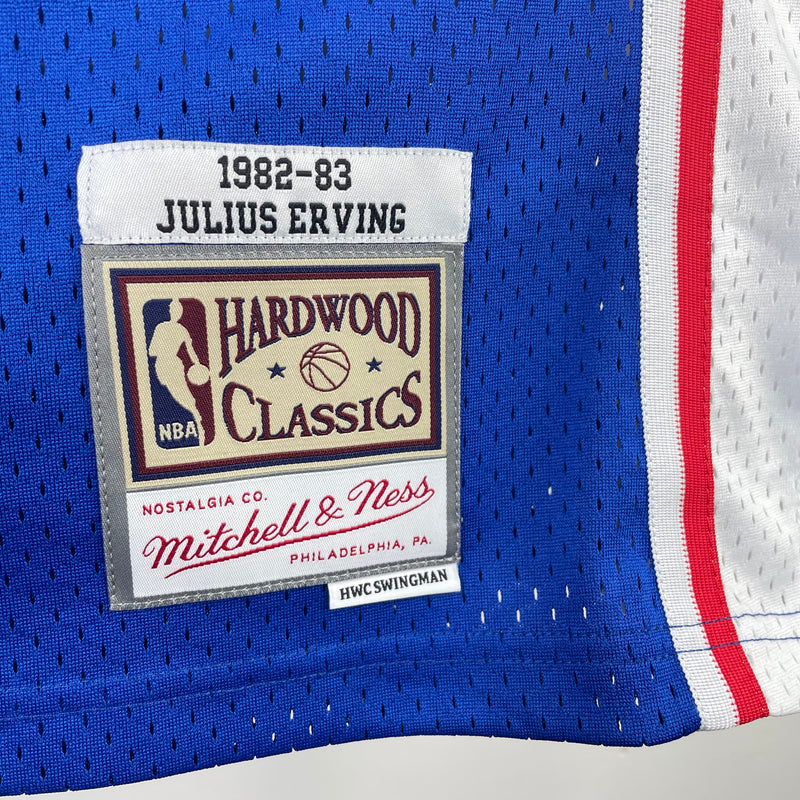 Regata Philadelphia 76ers 1982/83 Masculina - Azul