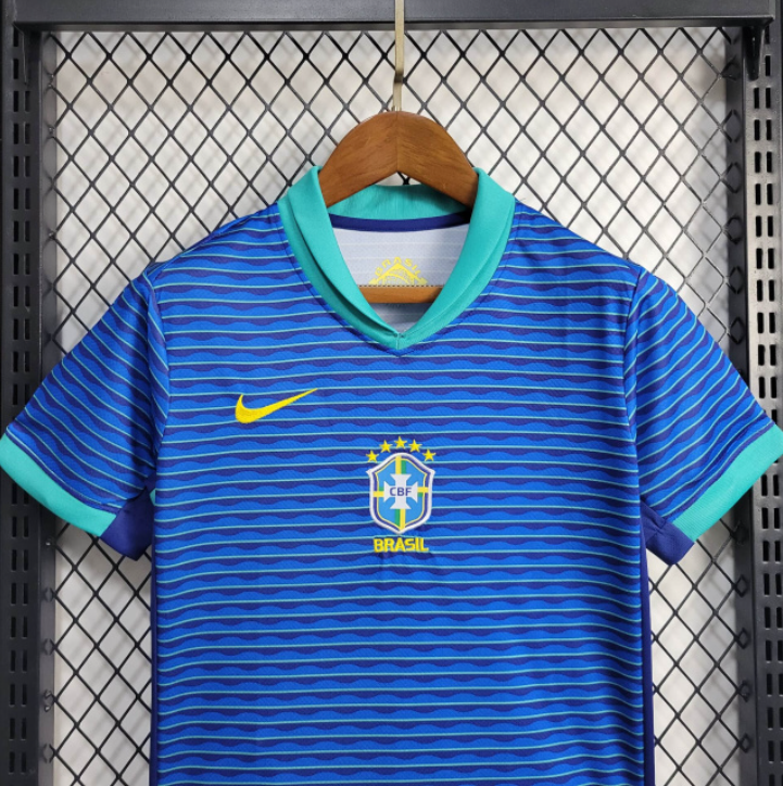 Kit Infantil Seleção Brasil 2024 Nike - Azul