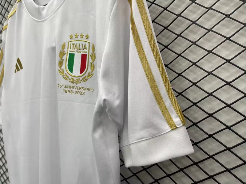 Camisa Seleção Itália especial de aniversário 125 anos Adidas - Branca