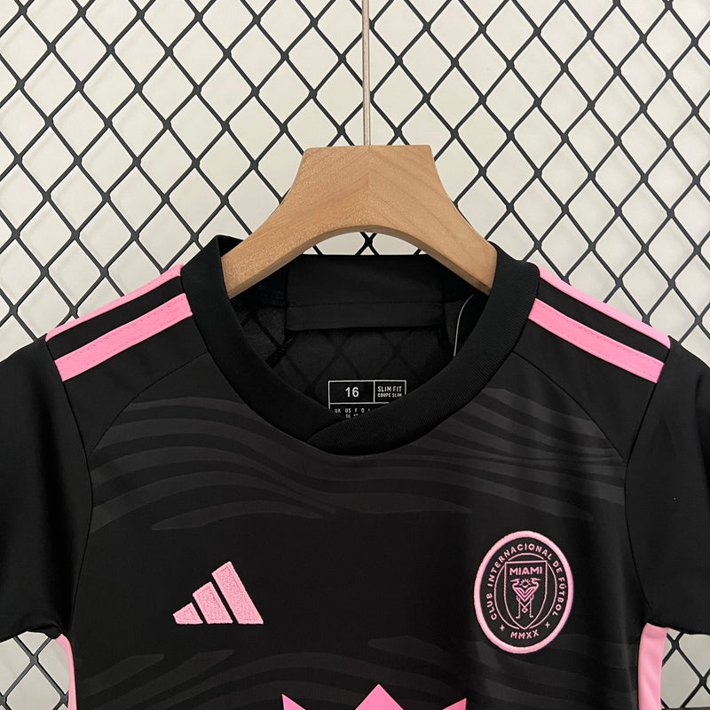 Kit Infantil Inter Miami 2024 Adidas - Preto