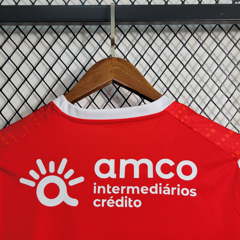 Camisa Braga I 23/24 Puma - Vermelho e Branco