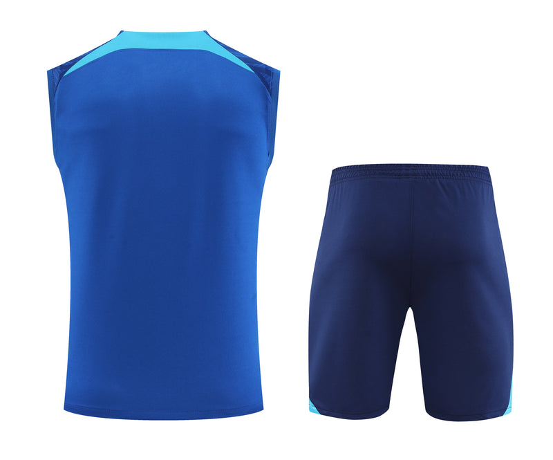 Kit Treino Inglaterra 2023 Nike - Azul