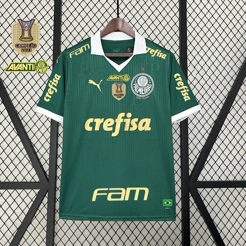 Camisa Palmeiras I [Patch Brasileirão/Avanti] 2024 Puma - Verde