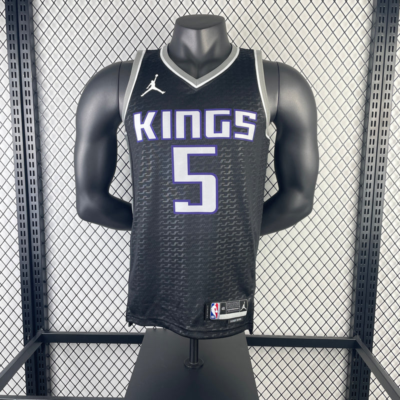 Regata Sacramento Kings Masculina - Preta