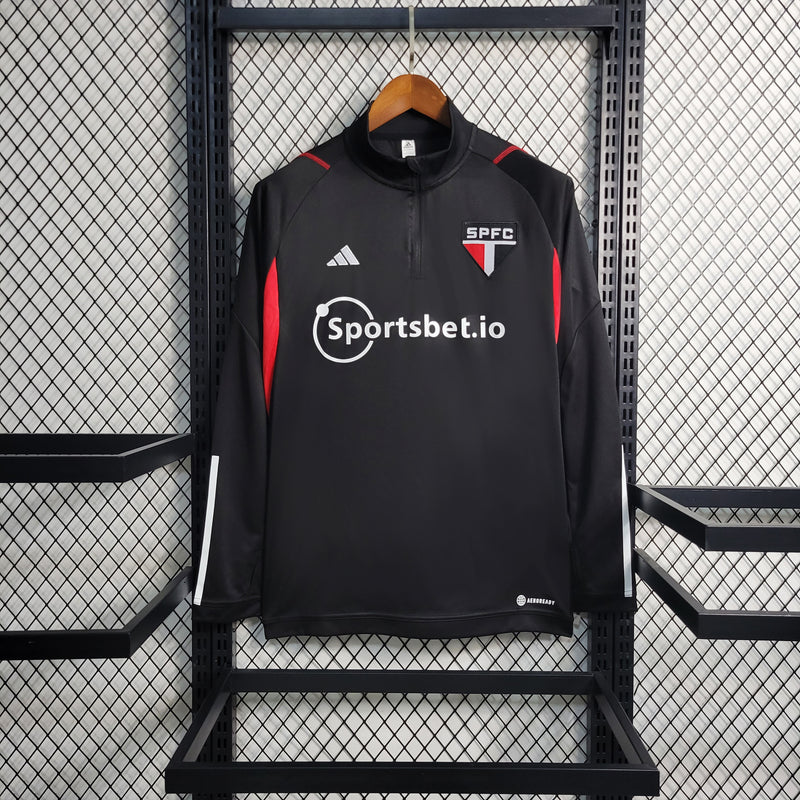 Moletom do São Paulo 2023/24 Preto - Adidas